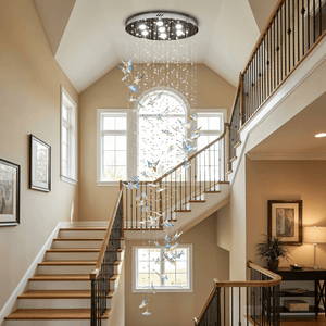 Crystalwing Butterfly Chandelier