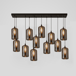 Bottle Glass Pendant Light