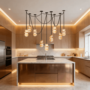 Orba Chain Chandelier
