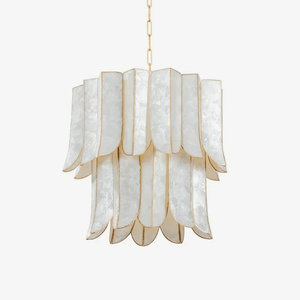 Cascara Shell Chandelier