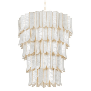 Cascara Shell Chandelier