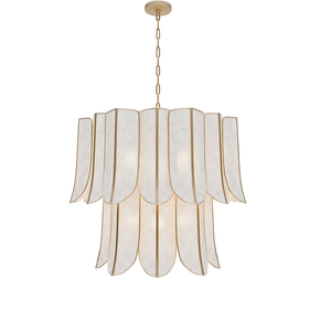 Cascara Shell Chandelier
