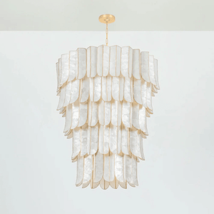 Cascara Shell Chandelier