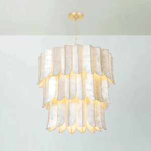 Cascara Shell Chandelier