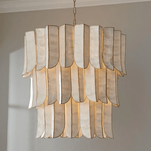 Cascara Shell Chandelier