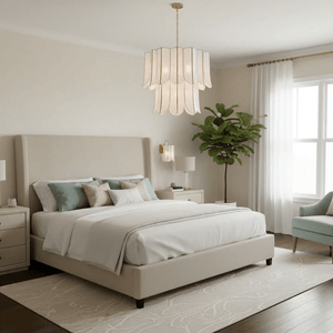 Cascara Shell Chandelier