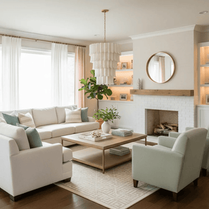 Cascara Shell Chandelier