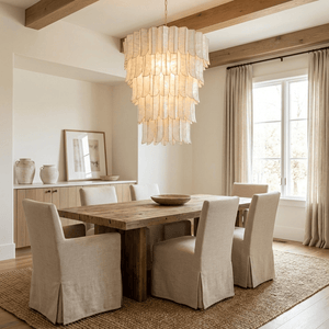 Cascara Shell Chandelier