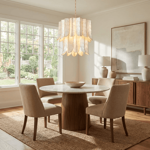 Cascara Shell Chandelier