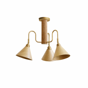 Bravik Wood Chandelier