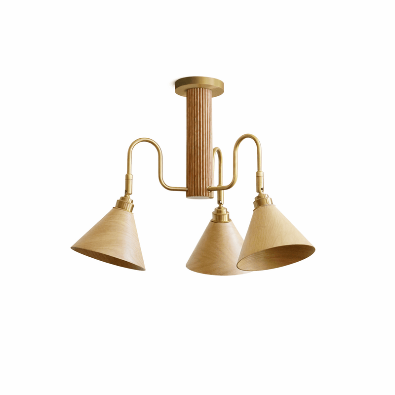 Bravik Wood Chandelier – detail 12