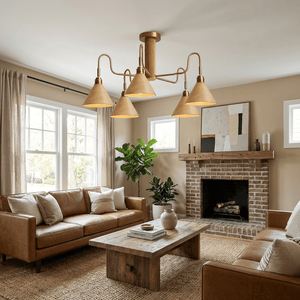 Bravik Wood Chandelier