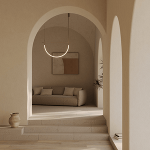 Serpentine Halo Chandelier