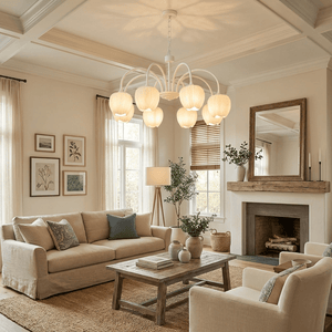 Tulip Matcha Chandelier