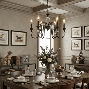 Noir Candelabra Chandelier