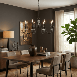 Noir Candelabra Chandelier