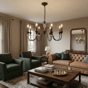 Noir Candelabra Chandelier