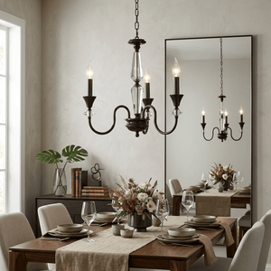 Noir Candelabra Chandelier