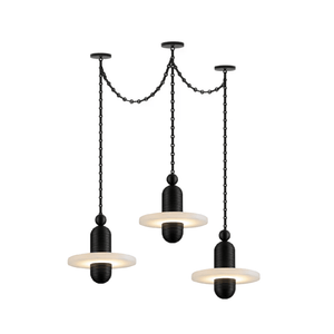 Orbital Drift Chain Chandelier