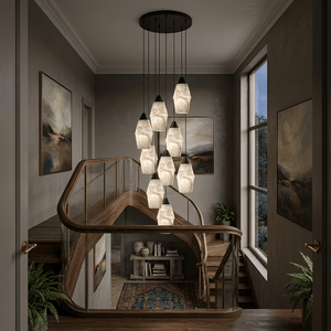 Pavilion Alabaster Cluster Chandelier