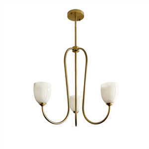 Tulip Gold Chandelier
