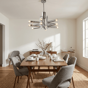 Sputnik Chrome Chandelier