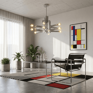 Sputnik Chrome Chandelier