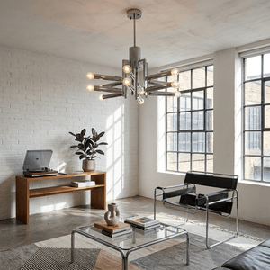 Sputnik Chrome Chandelier