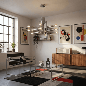 Sputnik Chrome Chandelier