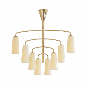 Spiral Tiered Chandelier