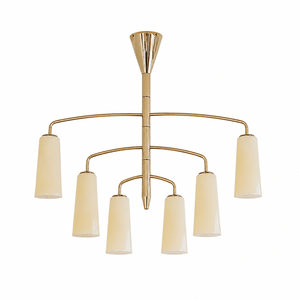 Spiral Tiered Chandelier
