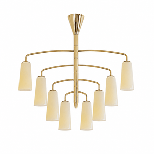 Spiral Tiered Chandelier