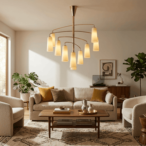 Spiral Tiered Chandelier