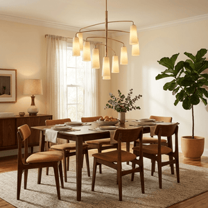 Spiral Tiered Chandelier