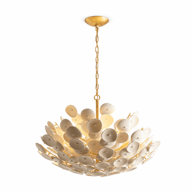 Coconut Disc Chandelier – detail 8