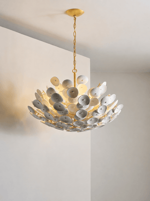 Coconut Disc Chandelier