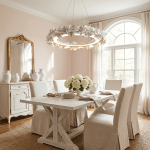 Floral Wreath Chandelier