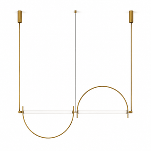 Arched Linear Led Chandelier
