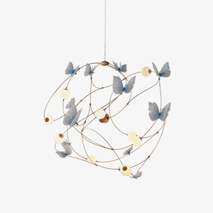 Flutter Orbit Butterfly Chandelier