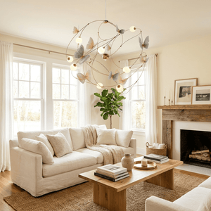 Flutter Orbit Butterfly Chandelier