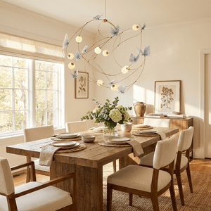Flutter Orbit Butterfly Chandelier