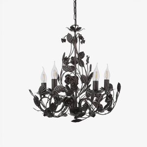 Rosaio Wrought Iron Chandelier