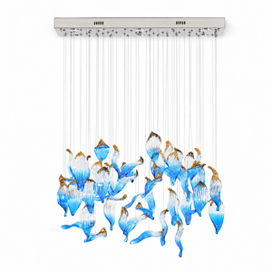 Ocean Drift Blown Glass Customize Chandelier
