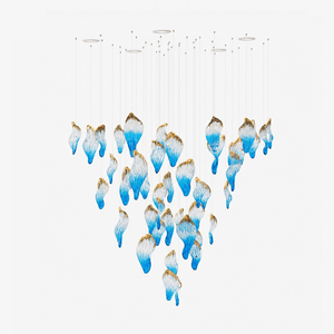 Ocean Drift Blown Glass Customize Chandelier
