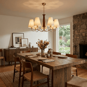Cotton Linen Chandelier