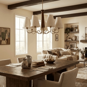 Cotton Linen Chandelier