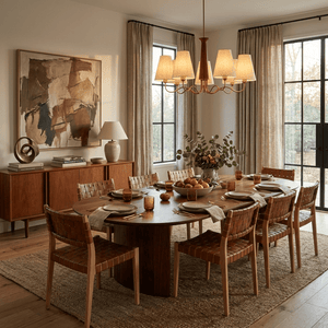 Cotton Linen Chandelier