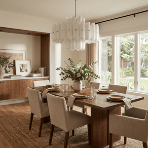 Seraphine Fluted Glass Chandelier