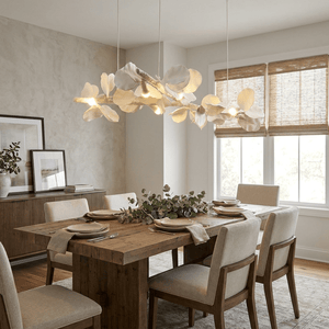Blossom Branch Plaster Dining Chandelier