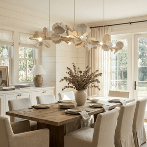Blossom Branch Plaster Dining Chandelier